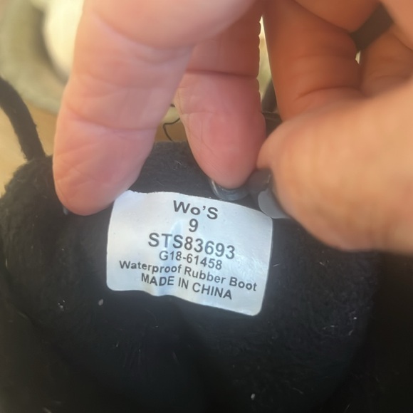 Sperry Women’s Rubber Boots 9 - Picture 5 of 6
